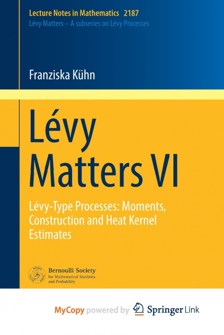 Lévy Matters VI