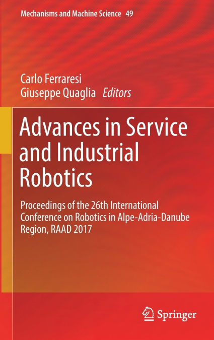 Advances in Service and Industrial Robotics