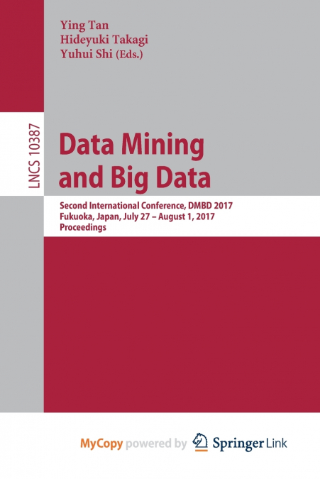 Data Mining and Big Data