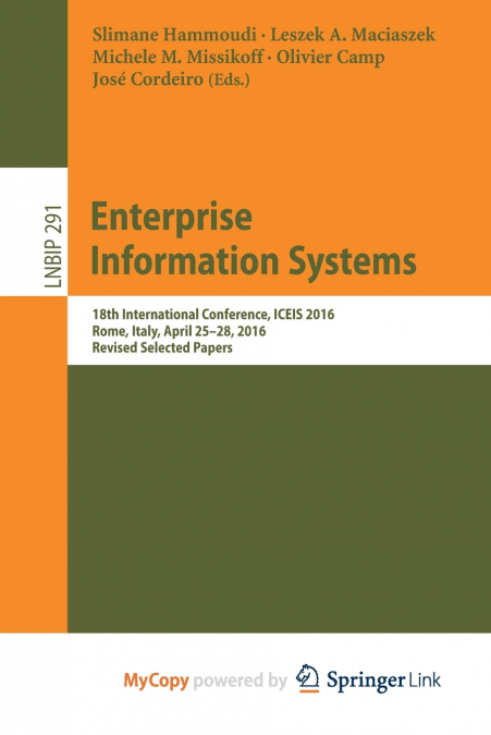 Enterprise Information Systems