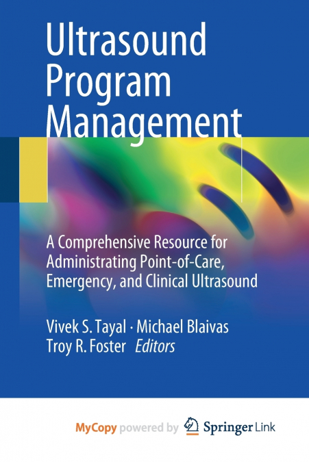 Ultrasound Program Management