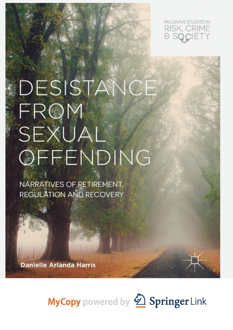 Desistance from Sexual Offending