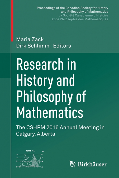 Research in History and Philosophy of Mathematics