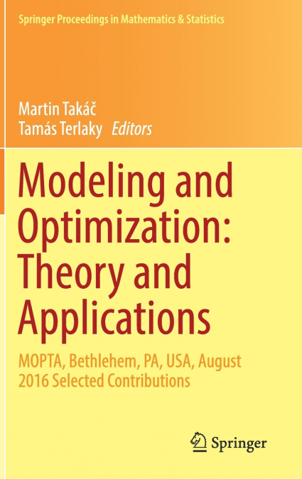 Modeling and Optimization