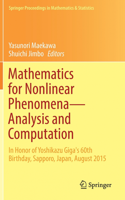 Mathematics for Nonlinear Phenomena - Analysis and Computation
