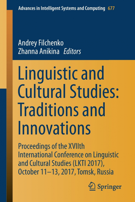 Linguistic and Cultural Studies