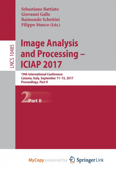 Image Analysis and Processing - ICIAP 2017