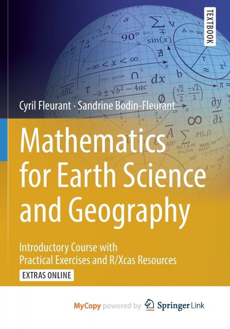 Mathematics for Earth Science and Geography