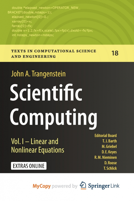 Scientific Computing