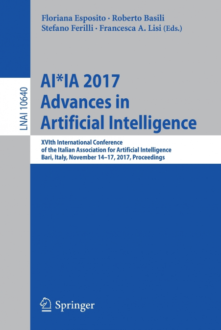 AI*IA 2017 Advances in Artificial Intelligence