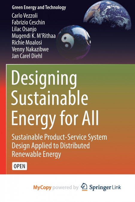 Designing Sustainable Energy for All