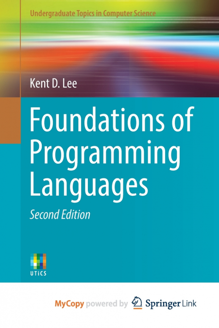 Foundations of Programming Languages