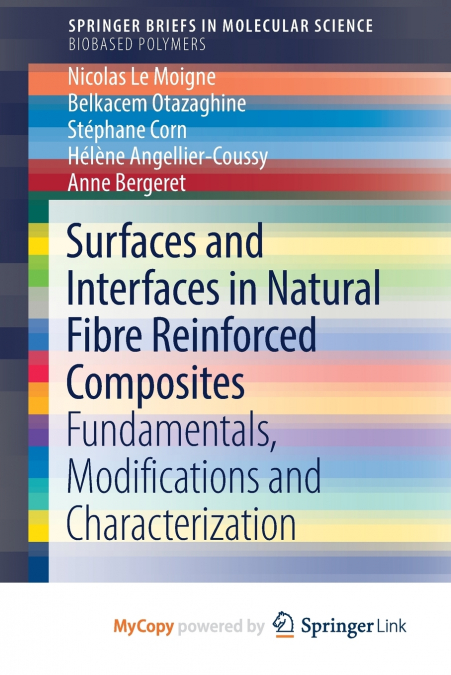 Surfaces and Interfaces in Natural Fibre Reinforced Composites