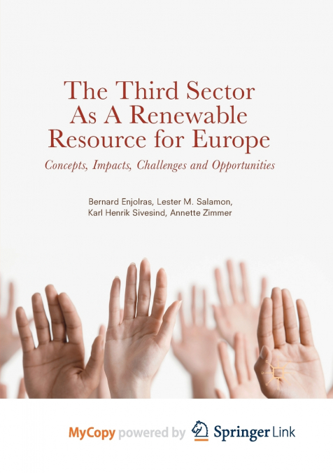 The Third Sector as a Renewable Resource for Europe
