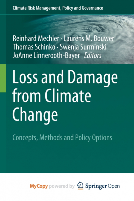 Loss and Damage from Climate Change