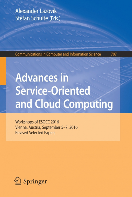 Advances in Service-Oriented and Cloud Computing