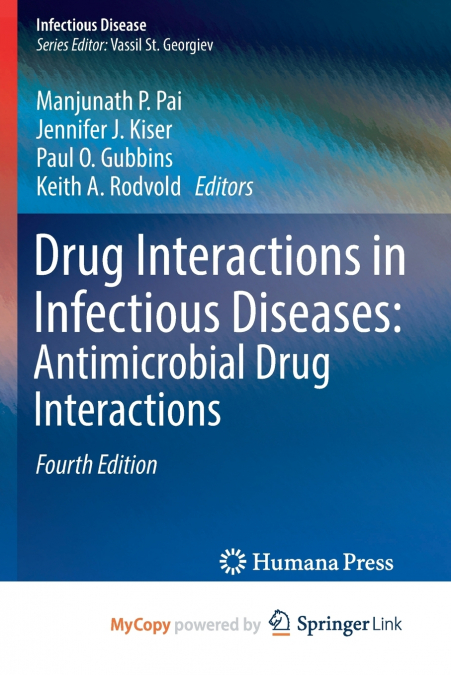 Drug Interactions in Infectious Diseases