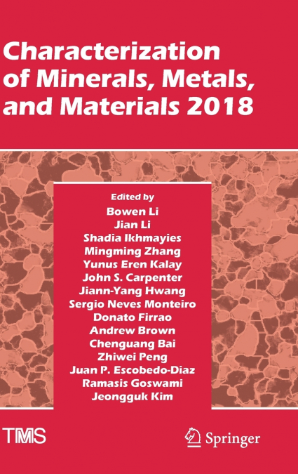 Characterization of Minerals, Metals, and Materials 2018