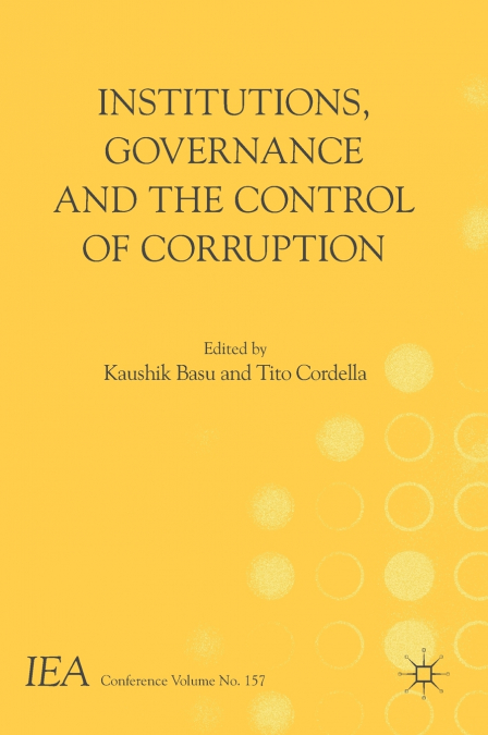 Institutions, Governance and the Control of Corruption