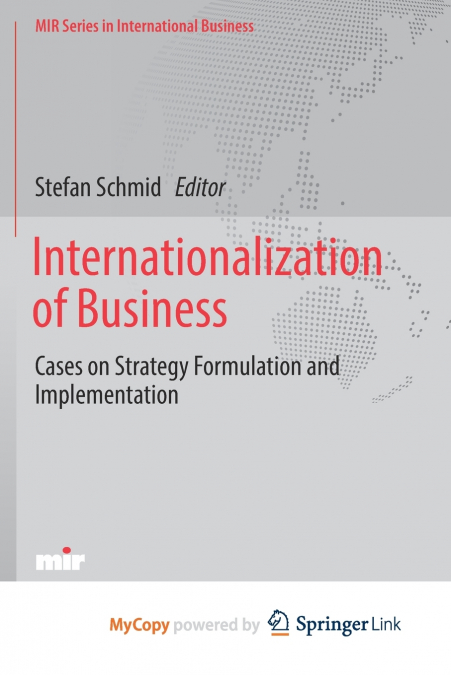 Internationalization of Business