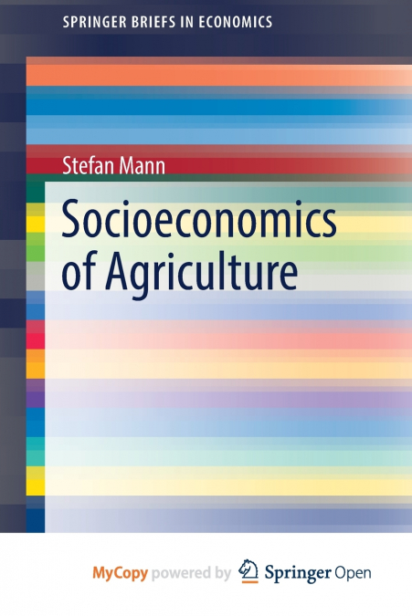Socioeconomics of Agriculture