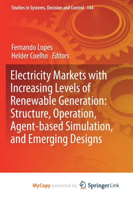 Electricity Markets with Increasing Levels of Renewable Generation