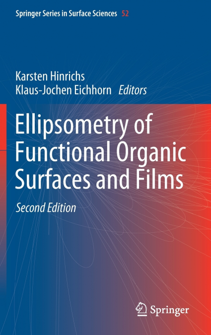 Ellipsometry of Functional Organic Surfaces and Films
