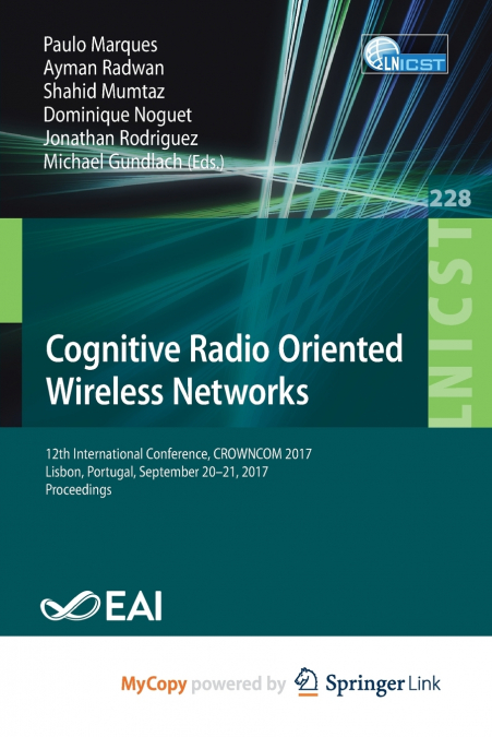 Cognitive Radio Oriented Wireless Networks