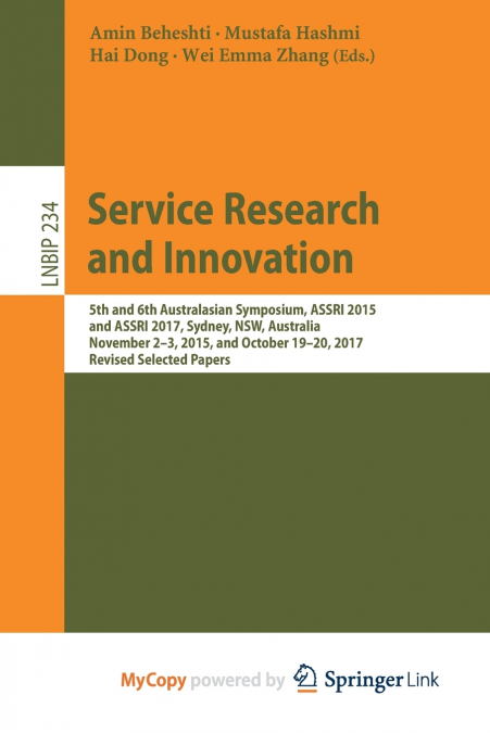 Service Research and Innovation