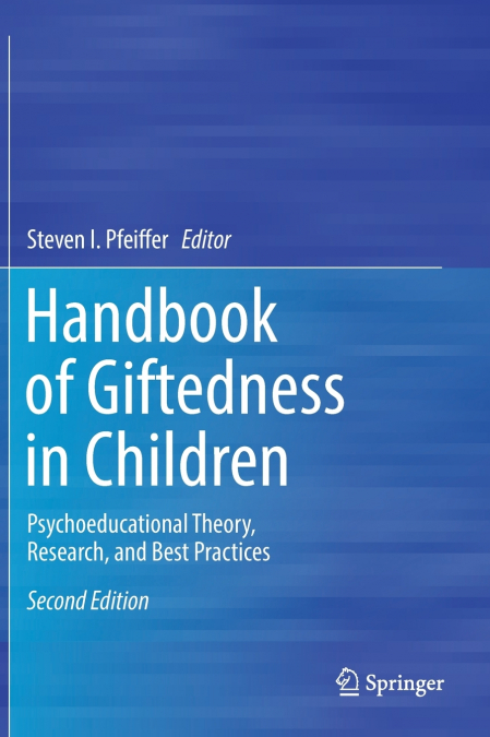 Handbook of Giftedness in Children