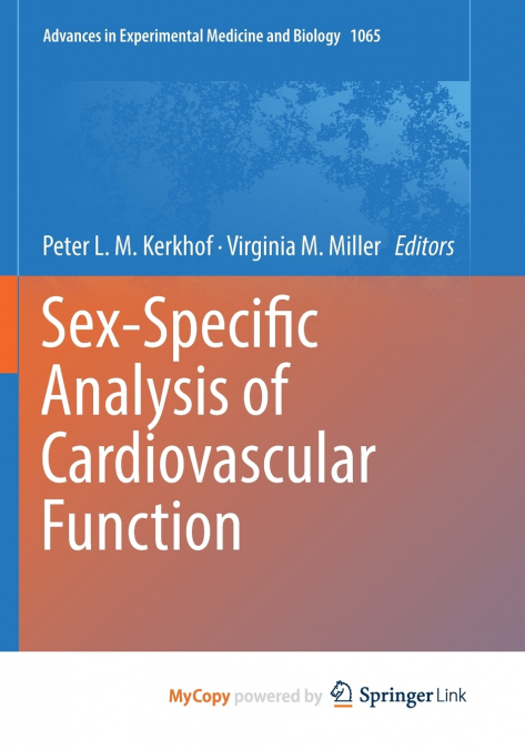 Sex-Specific Analysis of Cardiovascular Function