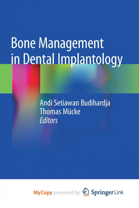 Bone Management in Dental Implantology