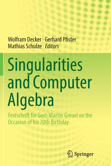 Singularities and Computer Algebra
