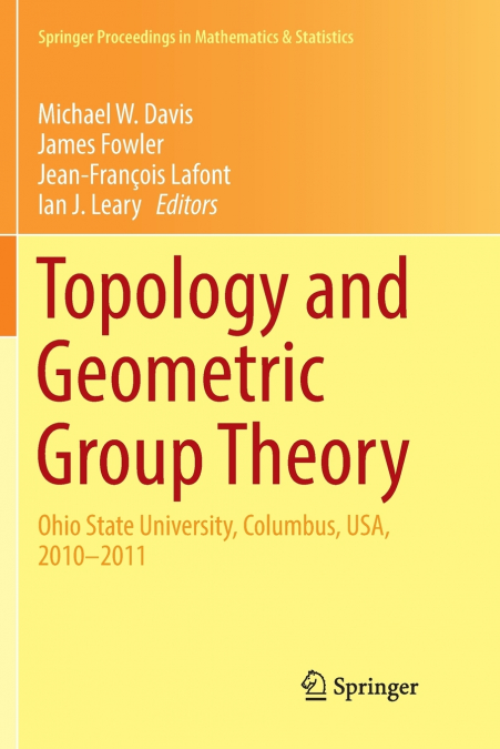 Topology and Geometric Group Theory