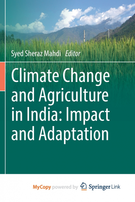Climate Change and Agriculture in India