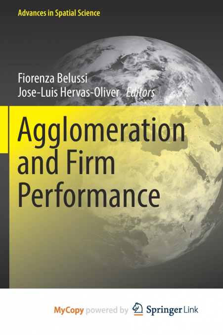 Agglomeration and Firm Performance