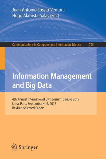 Information Management and Big Data