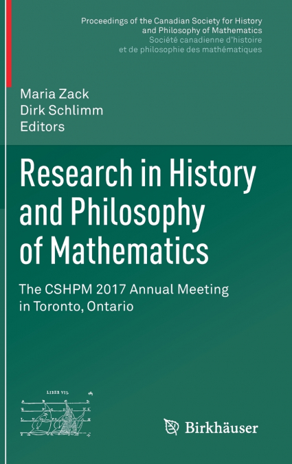 Research in History and Philosophy of Mathematics