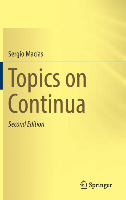 Topics on Continua