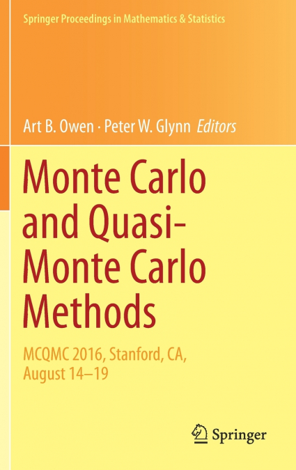 Monte Carlo and Quasi-Monte Carlo Methods