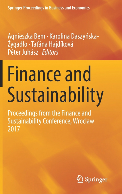 Finance and Sustainability