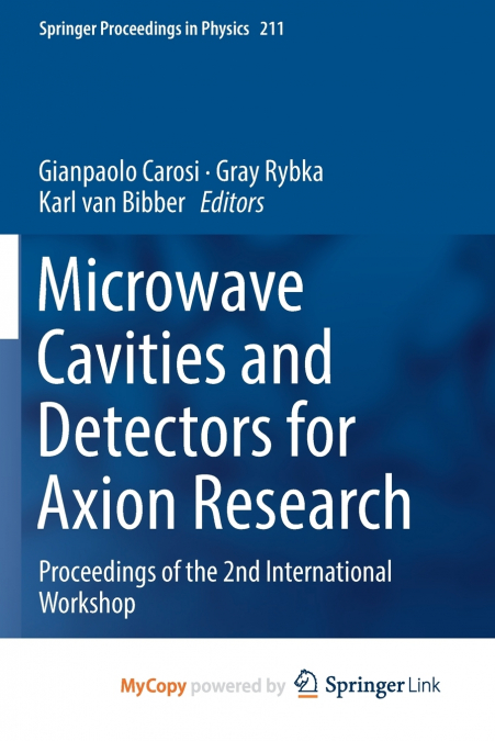 Microwave Cavities and Detectors for Axion Research