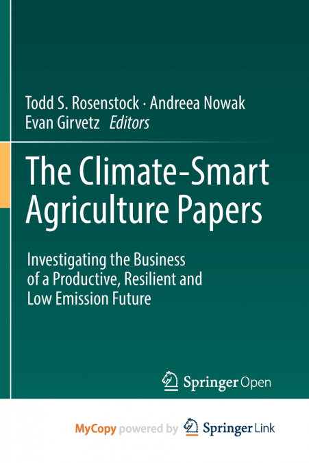 The Climate-Smart Agriculture Papers
