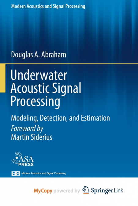 Underwater Acoustic Signal Processing