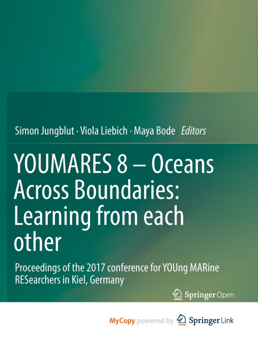 YOUMARES 8 - Oceans Across Boundaries