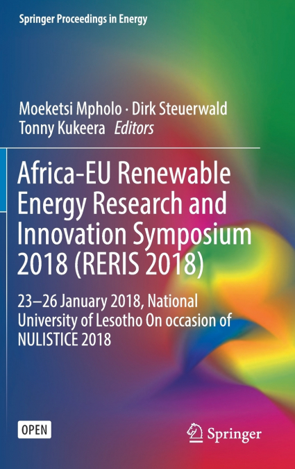 Africa-EU Renewable Energy Research and Innovation Symposium 2018 (RERIS 2018)