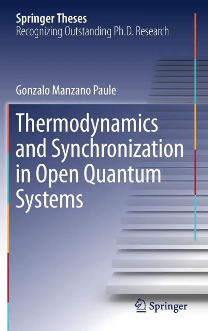 Thermodynamics and Synchronization in Open Quantum Systems