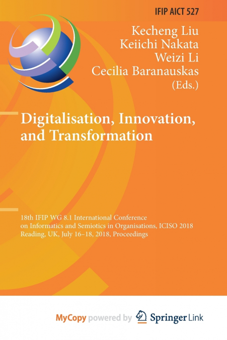 Digitalisation, Innovation, and Transformation
