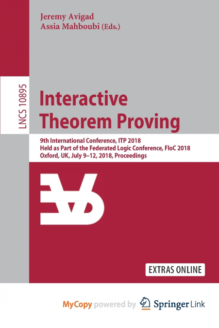 Interactive Theorem Proving