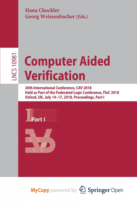 Computer Aided Verification